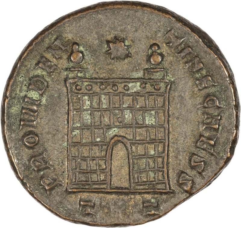 Римская империя · Constantius Gallus · III в., реверс, Федеральное государственное бюджетное учреждение культуры "Государственный музей изобразительных искусств имени А.С. Пушкина"