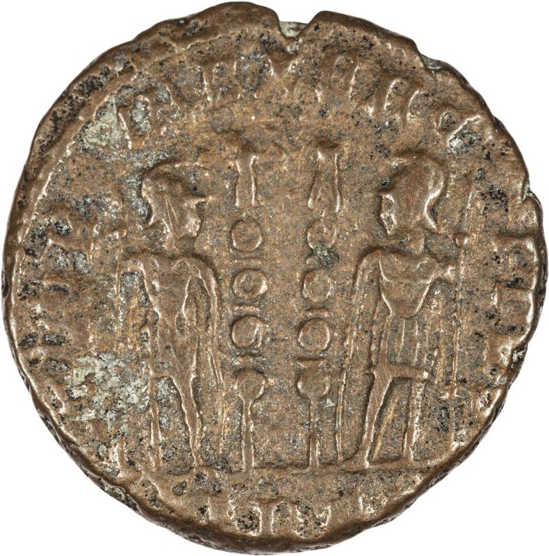 Римская империя · Constantius Gallus · III в., реверс, Федеральное государственное бюджетное учреждение культуры "Государственный музей изобразительных искусств имени А.С. Пушкина"