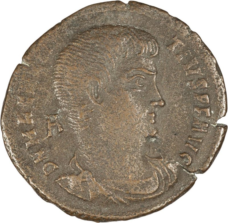 Римская империя · Magnentius · III в., аверс, Федеральное государственное бюджетное учреждение культуры "Государственный музей изобразительных искусств имени А.С. Пушкина"