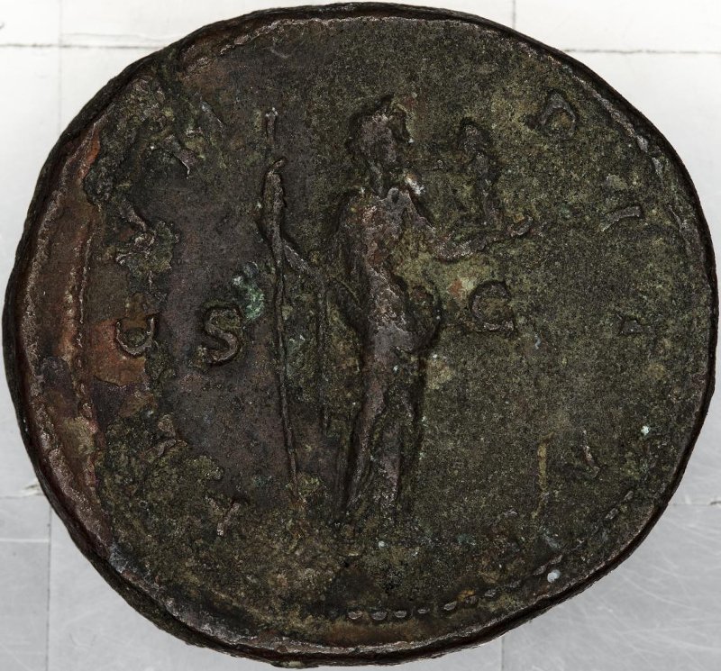 RIC III Marcus Aurelius 1502, реверс, Федеральное государственное бюджетное учреждение культуры "Государственный музей изобразительных искусств имени А.С. Пушкина"