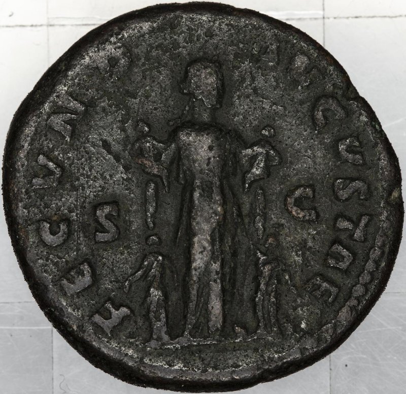 RIC III Marcus Aurelius 1502, реверс, Федеральное государственное бюджетное учреждение культуры "Государственный музей изобразительных искусств имени А.С. Пушкина"