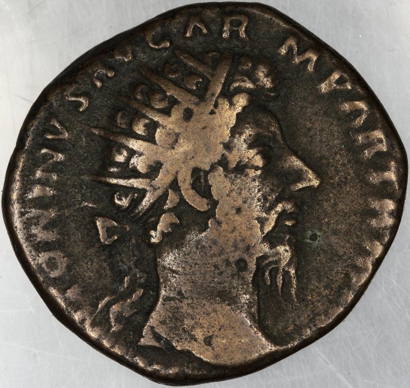 RIC III Marcus Aurelius 1502, аверс, Федеральное государственное бюджетное учреждение культуры "Государственный музей изобразительных искусств имени А.С. Пушкина"