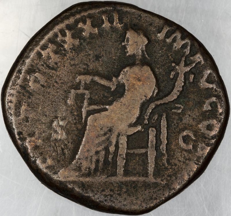 RIC III Marcus Aurelius 1502, реверс, Федеральное государственное бюджетное учреждение культуры "Государственный музей изобразительных искусств имени А.С. Пушкина"