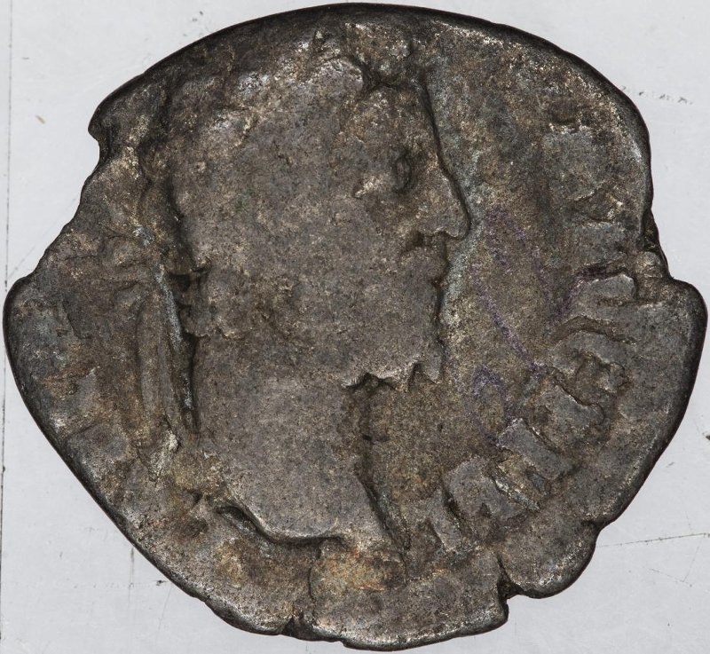 Римская империя · Commodus · Denarius · I в., аверс, Федеральное государственное бюджетное учреждение культуры "Государственный музей изобразительных искусств имени А.С. Пушкина"