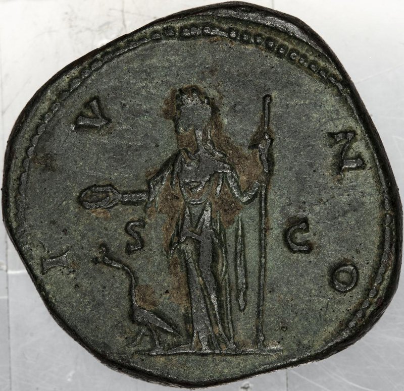 RIC III Marcus Aurelius 1502, реверс, Федеральное государственное бюджетное учреждение культуры "Государственный музей изобразительных искусств имени А.С. Пушкина"