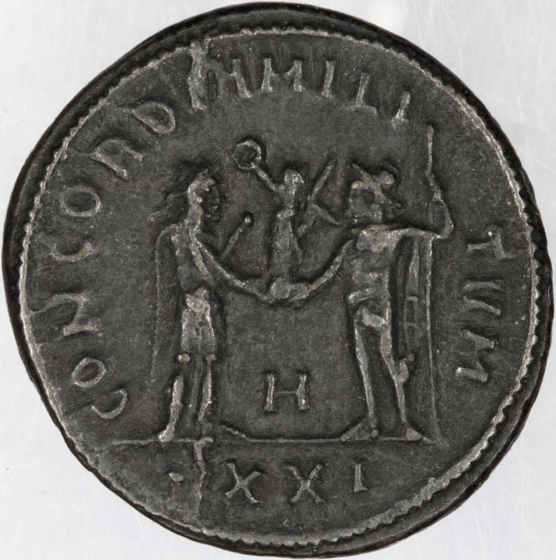 Римская империя · Diocletian · Antoninianus · II в., реверс, Федеральное государственное бюджетное учреждение культуры "Государственный музей изобразительных искусств имени А.С. Пушкина"
