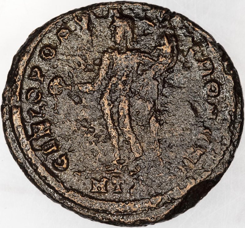 Римская империя · Diocletian · Follis · II в., реверс, Федеральное государственное бюджетное учреждение культуры "Государственный музей изобразительных искусств имени А.С. Пушкина"