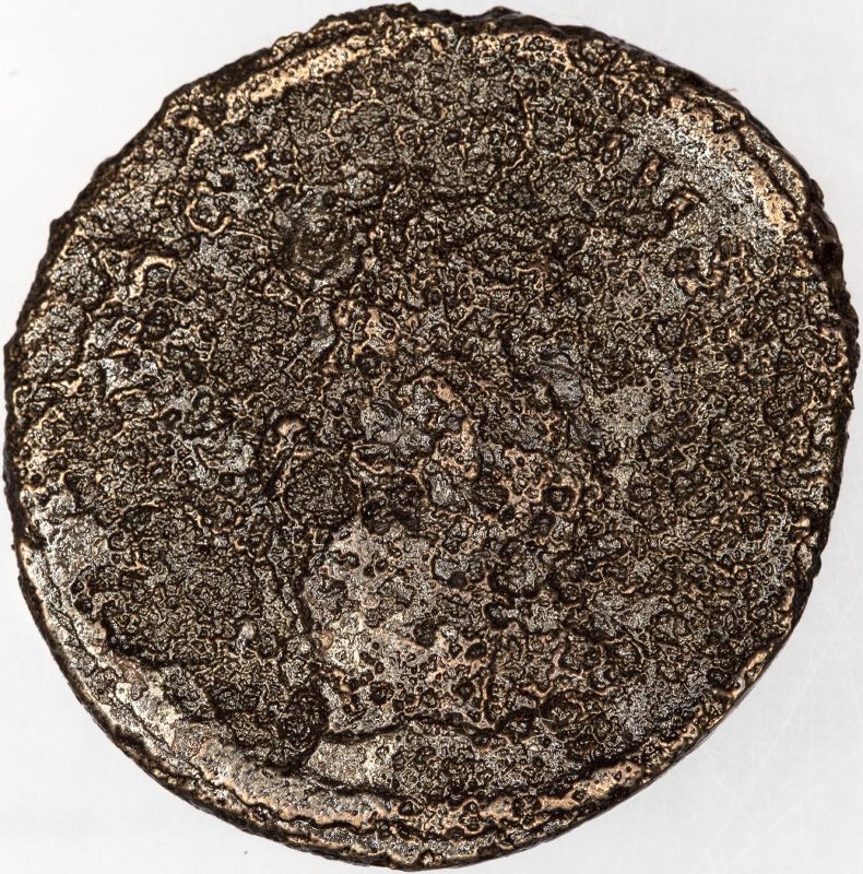 Римская империя · Diocletian · Follis · II в., аверс, Федеральное государственное бюджетное учреждение культуры "Государственный музей изобразительных искусств имени А.С. Пушкина"