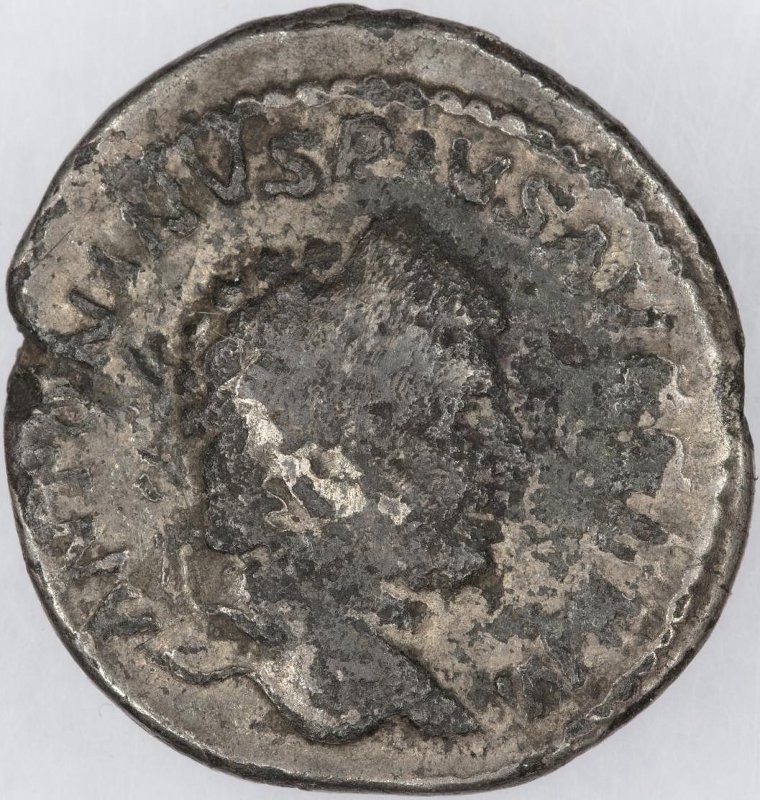 Римская империя · Caracalla · Denarius · II в., аверс, Федеральное государственное бюджетное учреждение культуры "Государственный музей изобразительных искусств имени А.С. Пушкина"