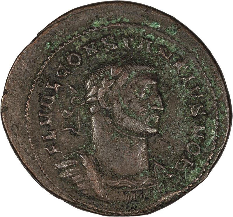Римская империя · Follis · II в., аверс, Федеральное государственное бюджетное учреждение культуры "Государственный музей изобразительных искусств имени А.С. Пушкина"