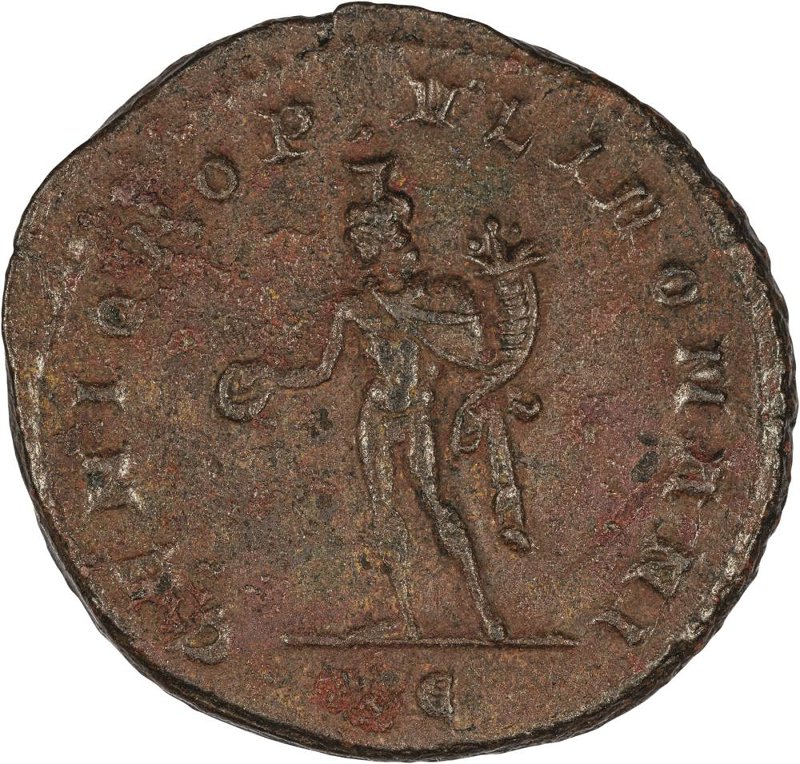 Римская империя · Follis · II в., реверс, Федеральное государственное бюджетное учреждение культуры "Государственный музей изобразительных искусств имени А.С. Пушкина"
