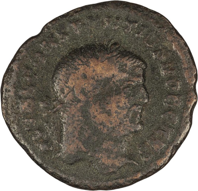 Римская империя · Follis · II в., аверс, Федеральное государственное бюджетное учреждение культуры "Государственный музей изобразительных искусств имени А.С. Пушкина"