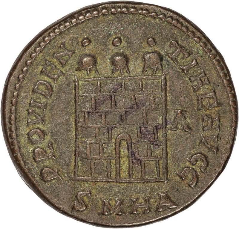 Римская империя · Follis · III в., реверс, Федеральное государственное бюджетное учреждение культуры "Государственный музей изобразительных искусств имени А.С. Пушкина"