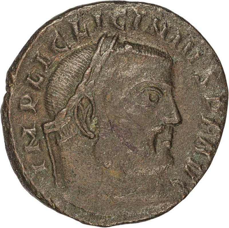 Римская империя · Follis · III в., аверс, Федеральное государственное бюджетное учреждение культуры "Государственный музей изобразительных искусств имени А.С. Пушкина"