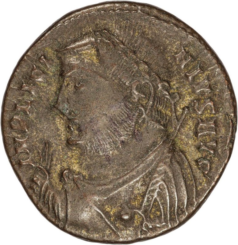 Римская империя · Follis · III в., аверс, Федеральное государственное бюджетное учреждение культуры "Государственный музей изобразительных искусств имени А.С. Пушкина"