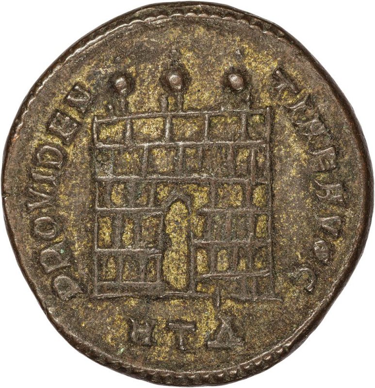 Римская империя · Follis · III в., реверс, Федеральное государственное бюджетное учреждение культуры "Государственный музей изобразительных искусств имени А.С. Пушкина"
