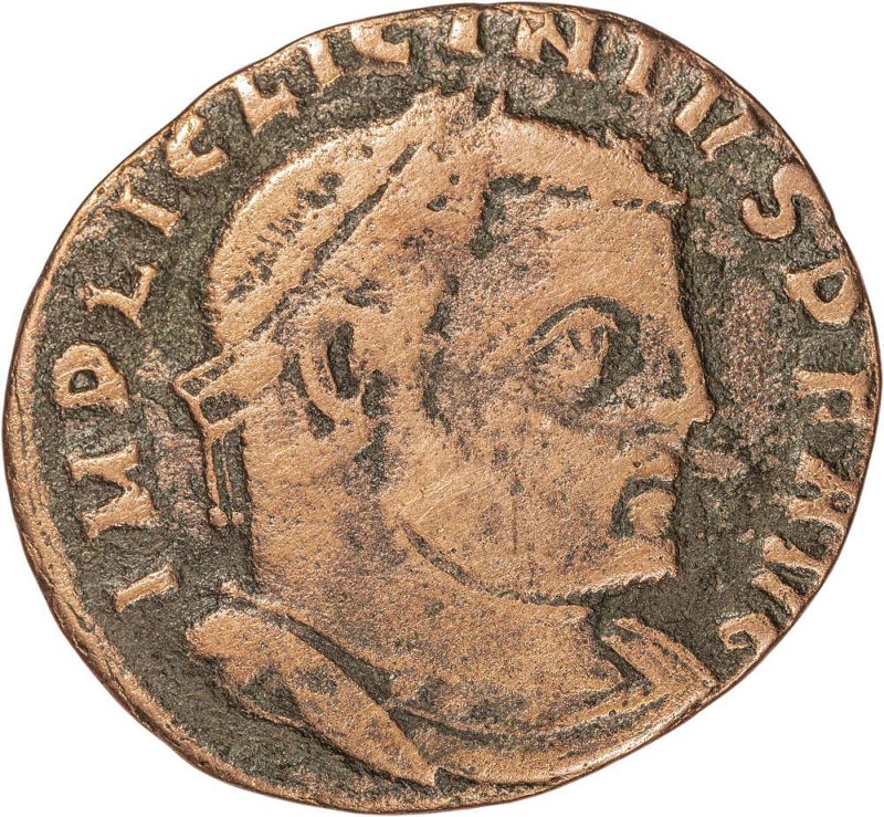 Римская империя · Follis · III в., аверс, Федеральное государственное бюджетное учреждение культуры "Государственный музей изобразительных искусств имени А.С. Пушкина"