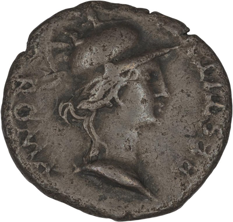 Римская империя · Denarius · I в., аверс, Федеральное государственное бюджетное учреждение культуры "Государственный музей изобразительных искусств имени А.С. Пушкина"