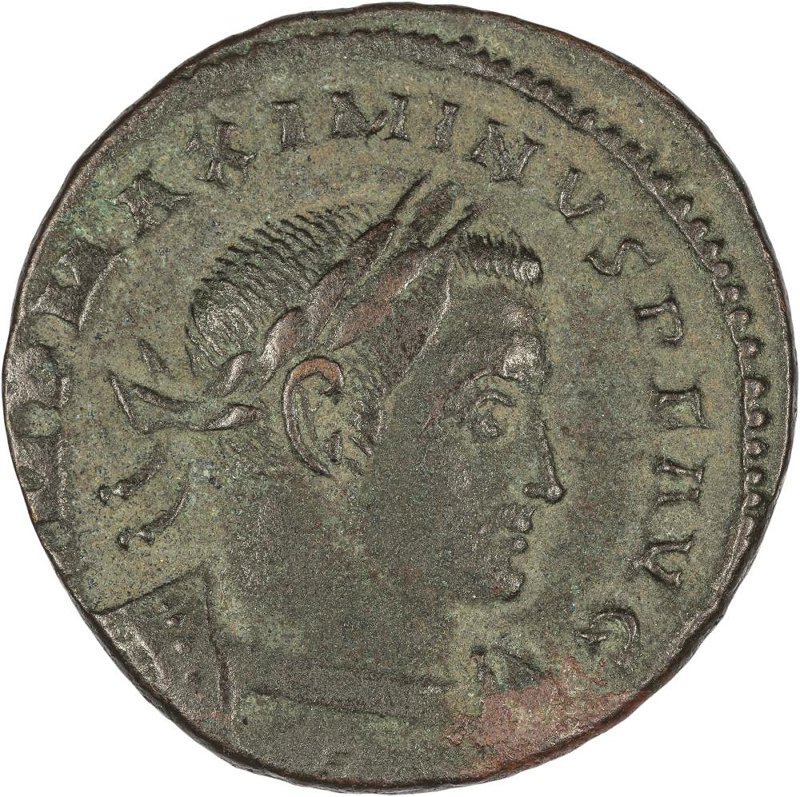 Римская империя · Maximinus Daia · III в., аверс, Федеральное государственное бюджетное учреждение культуры "Государственный музей изобразительных искусств имени А.С. Пушкина"