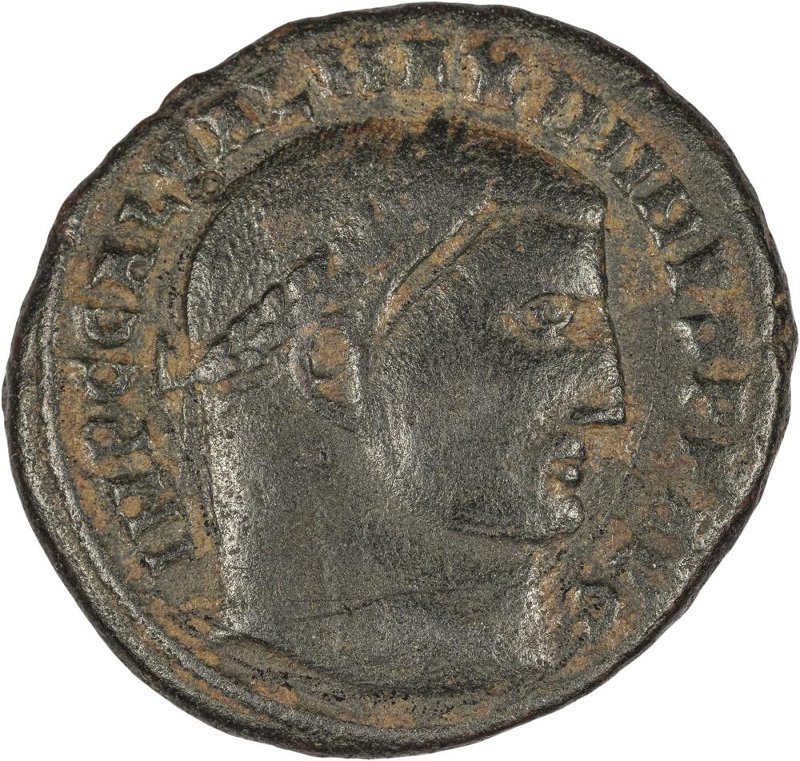 Римская империя · Maximinus Daia · III в., аверс, Федеральное государственное бюджетное учреждение культуры "Государственный музей изобразительных искусств имени А.С. Пушкина"