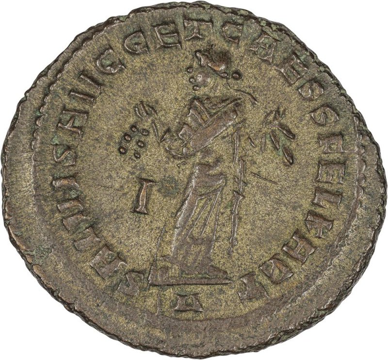 Римская империя · Maximinus Daia · III в., реверс, Федеральное государственное бюджетное учреждение культуры "Государственный музей изобразительных искусств имени А.С. Пушкина"