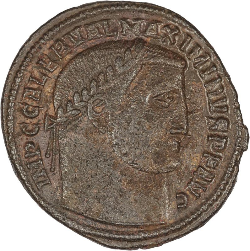 Римская империя · Maximinus Daia · III в., аверс, Федеральное государственное бюджетное учреждение культуры "Государственный музей изобразительных искусств имени А.С. Пушкина"
