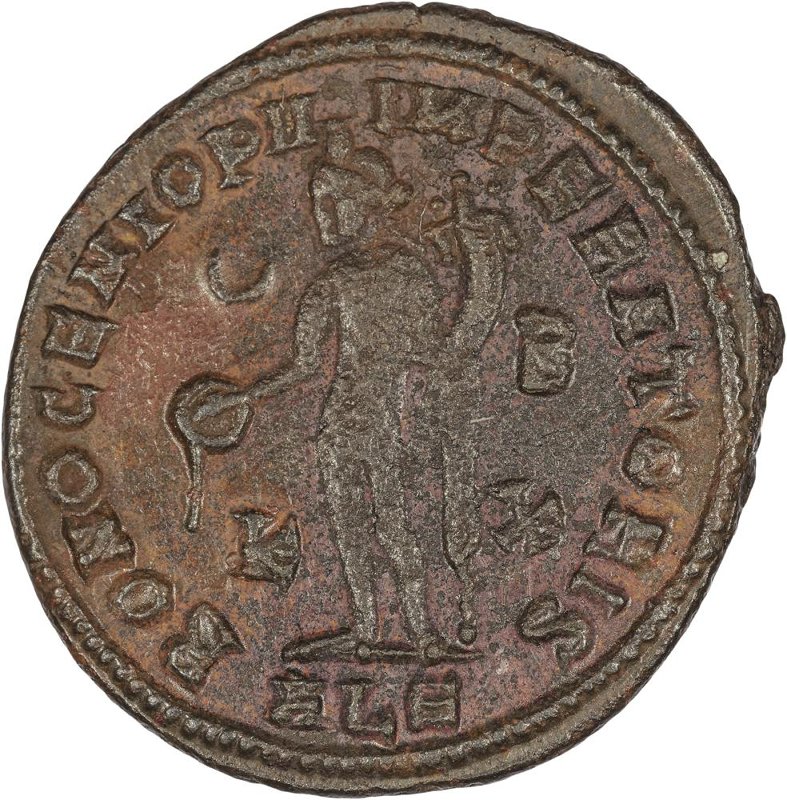 Римская империя · Maximinus Daia · III в., реверс, Федеральное государственное бюджетное учреждение культуры "Государственный музей изобразительных искусств имени А.С. Пушкина"