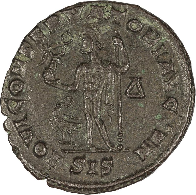 Римская империя · Maximinus Daia · III в., реверс, Федеральное государственное бюджетное учреждение культуры "Государственный музей изобразительных искусств имени А.С. Пушкина"