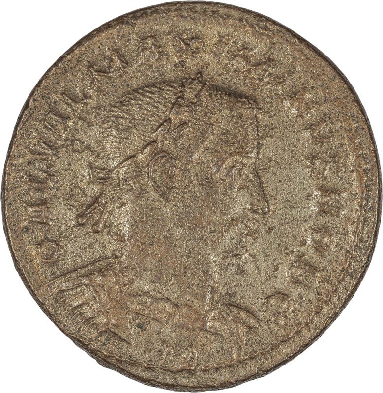 Римская империя · Maximinus Daia · Follis · III в., аверс, Федеральное государственное бюджетное учреждение культуры "Государственный музей изобразительных искусств имени А.С. Пушкина"