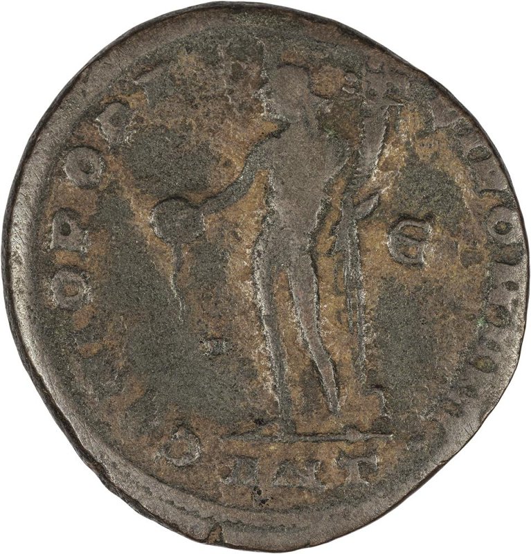 Римская империя · Maximinus Daia · Follis · III в., реверс, Федеральное государственное бюджетное учреждение культуры "Государственный музей изобразительных искусств имени А.С. Пушкина"