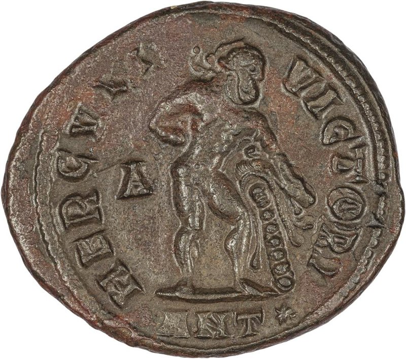 Римская империя · Maximinus Daia · III в., реверс, Федеральное государственное бюджетное учреждение культуры "Государственный музей изобразительных искусств имени А.С. Пушкина"