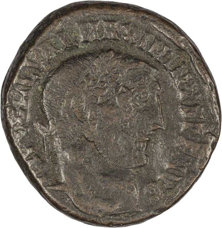 Римская империя · Maximinus Daia · III в., аверс, Федеральное государственное бюджетное учреждение культуры "Государственный музей изобразительных искусств имени А.С. Пушкина"