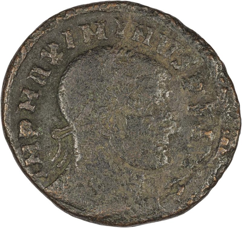 Римская империя · Maximinus Daia · III в., аверс, Федеральное государственное бюджетное учреждение культуры "Государственный музей изобразительных искусств имени А.С. Пушкина"