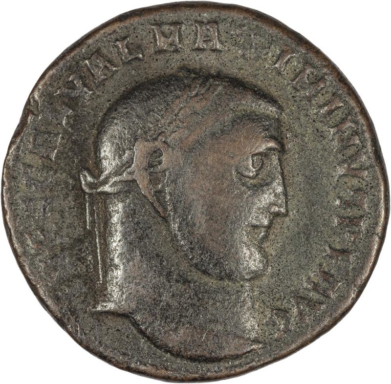Римская империя · Maximinus Daia · III в., аверс, Федеральное государственное бюджетное учреждение культуры "Государственный музей изобразительных искусств имени А.С. Пушкина"