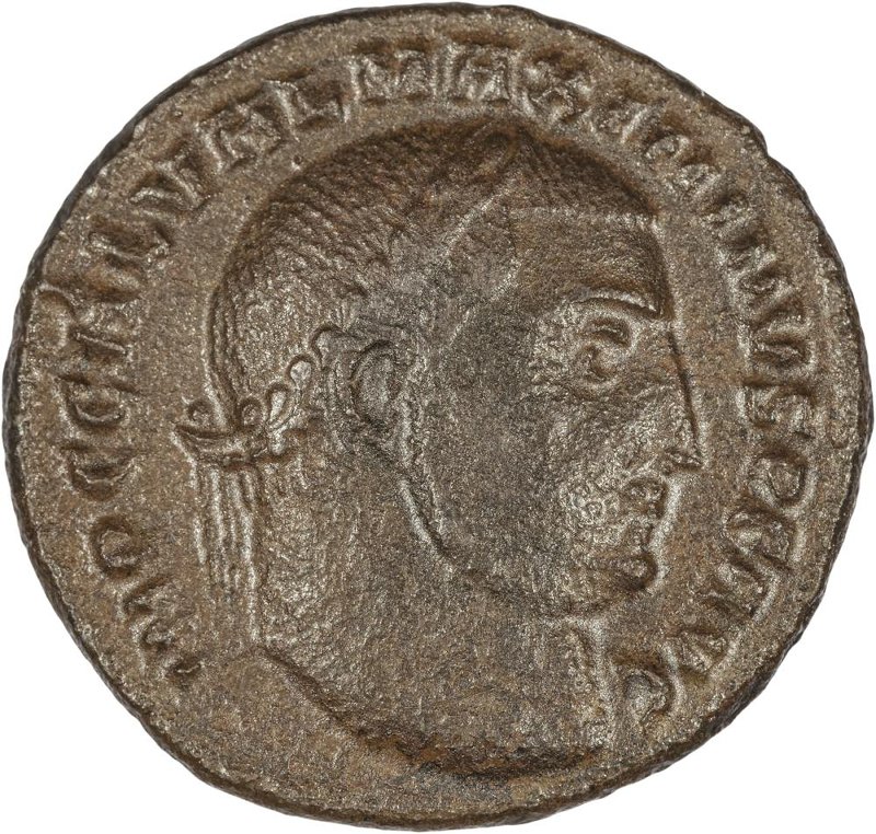 Римская империя · Maximinus Daia · III в., аверс, Федеральное государственное бюджетное учреждение культуры "Государственный музей изобразительных искусств имени А.С. Пушкина"