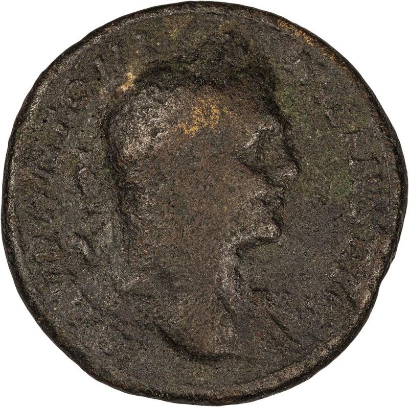 Римская империя · Caracalla · As · II в., реверс, Федеральное государственное бюджетное учреждение культуры "Государственный музей изобразительных искусств имени А.С. Пушкина"