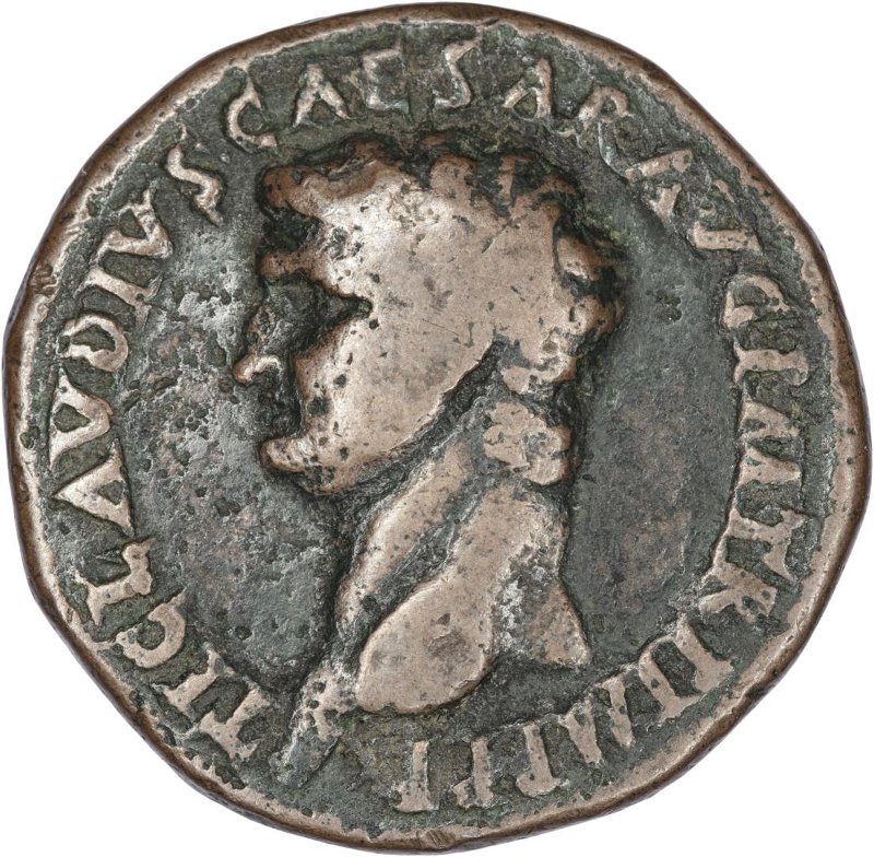 Римская империя · Domitian · As · I в., аверс, Федеральное государственное бюджетное учреждение культуры "Государственный музей изобразительных искусств имени А.С. Пушкина"