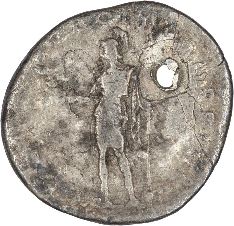 Римская империя · Trajan · Denarius · I в., реверс, Федеральное государственное бюджетное учреждение культуры "Государственный музей изобразительных искусств имени А.С. Пушкина"