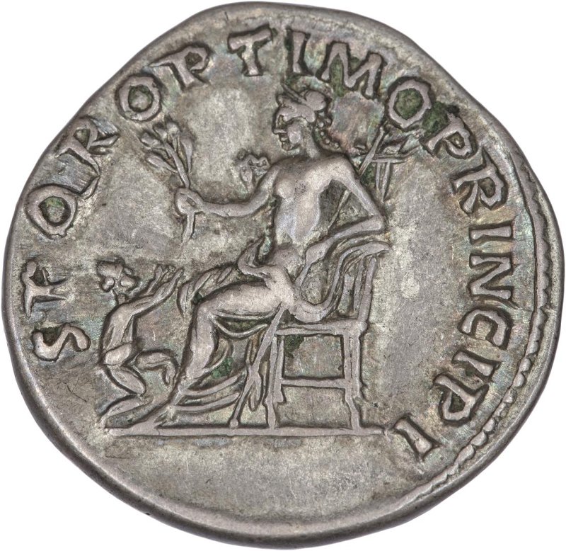 Римская империя · Trajan · Denarius · I в., реверс, Федеральное государственное бюджетное учреждение культуры "Государственный музей изобразительных искусств имени А.С. Пушкина"
