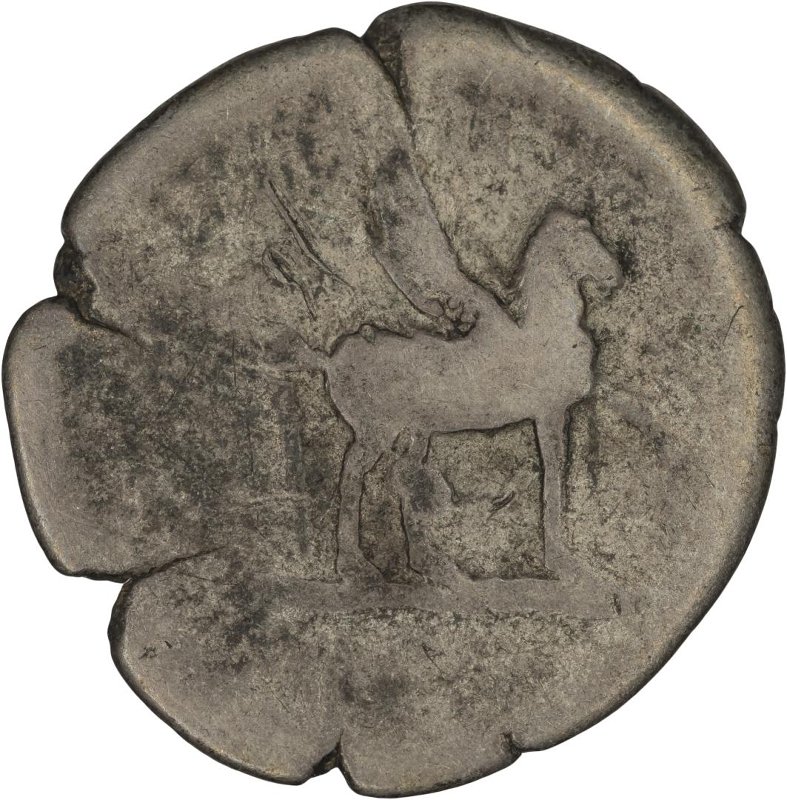 Римская империя · Domitian · Denarius · I в., реверс, Федеральное государственное бюджетное учреждение культуры "Государственный музей изобразительных искусств имени А.С. Пушкина"