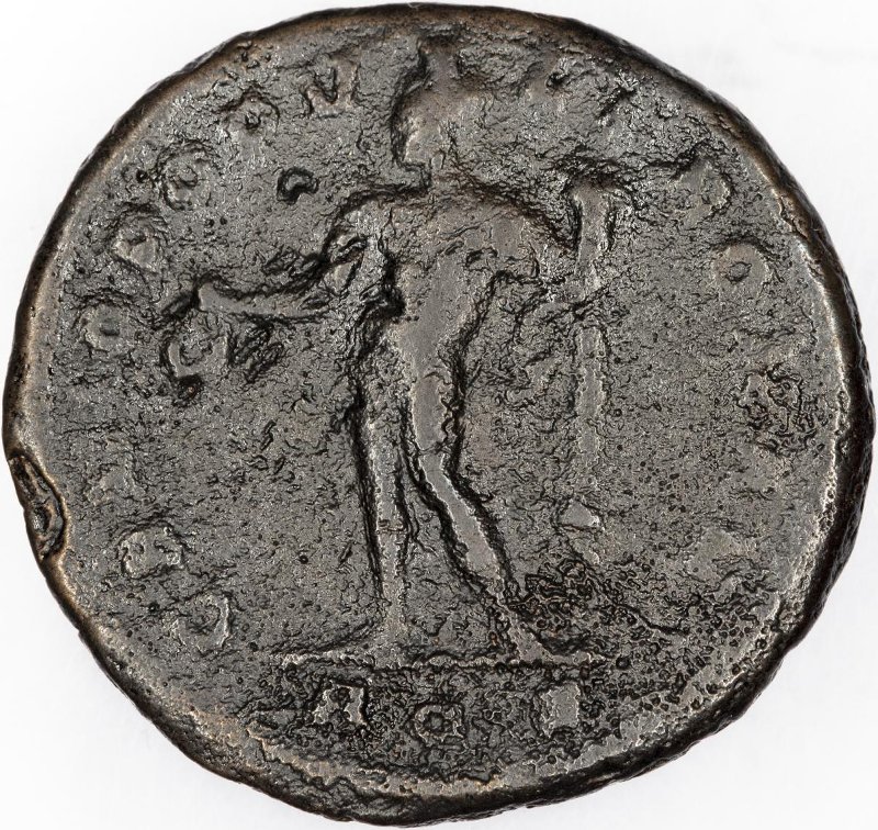Римская империя · Diocletian · Follis · II в., реверс, Федеральное государственное бюджетное учреждение культуры "Государственный музей изобразительных искусств имени А.С. Пушкина"