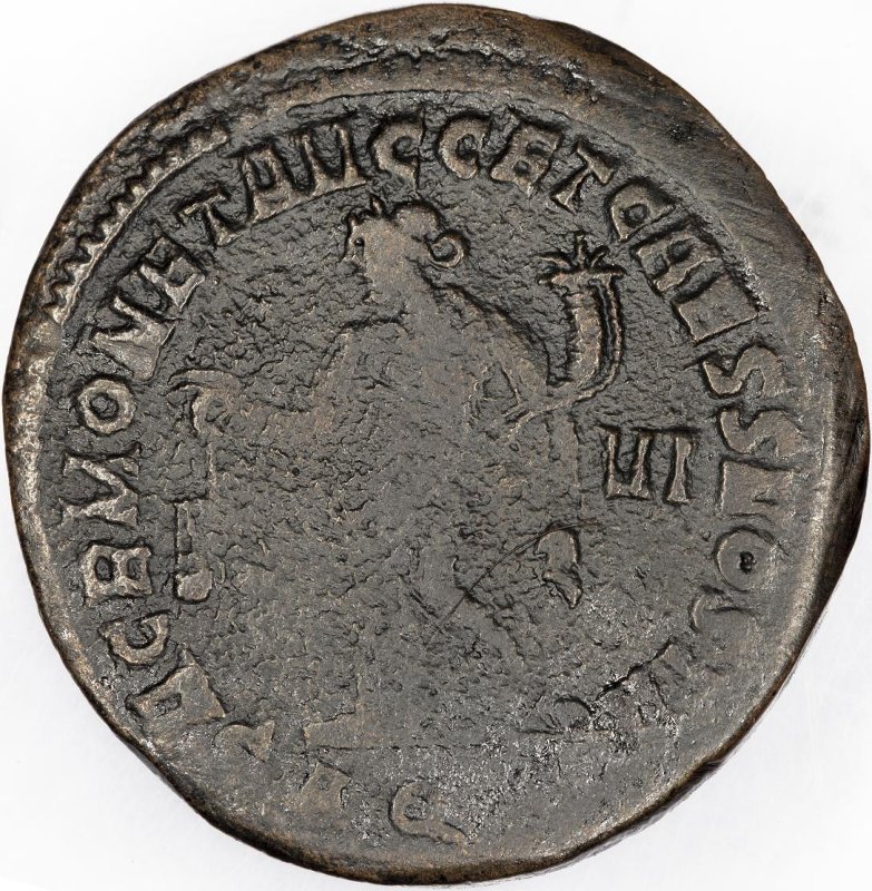 Римская империя · Diocletian · Follis · III в., реверс, Федеральное государственное бюджетное учреждение культуры "Государственный музей изобразительных искусств имени А.С. Пушкина"
