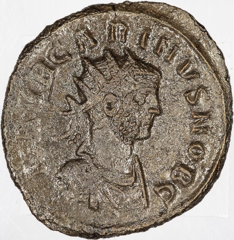 Римская империя · Carinus · Antoninianus · II в., аверс, Федеральное государственное бюджетное учреждение культуры "Государственный музей изобразительных искусств имени А.С. Пушкина"