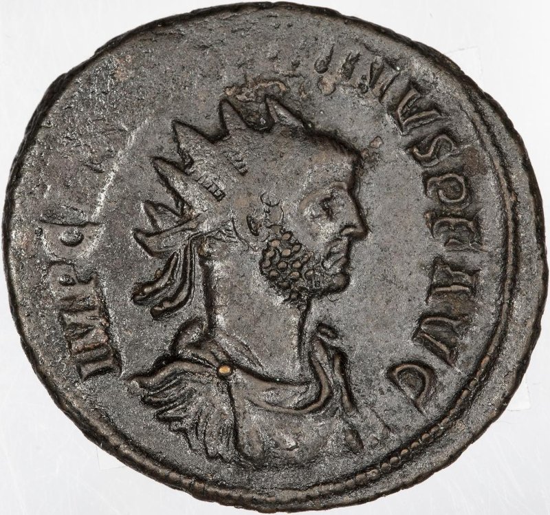 Римская империя · Carinus · Antoninianus · II в., аверс, Федеральное государственное бюджетное учреждение культуры "Государственный музей изобразительных искусств имени А.С. Пушкина"