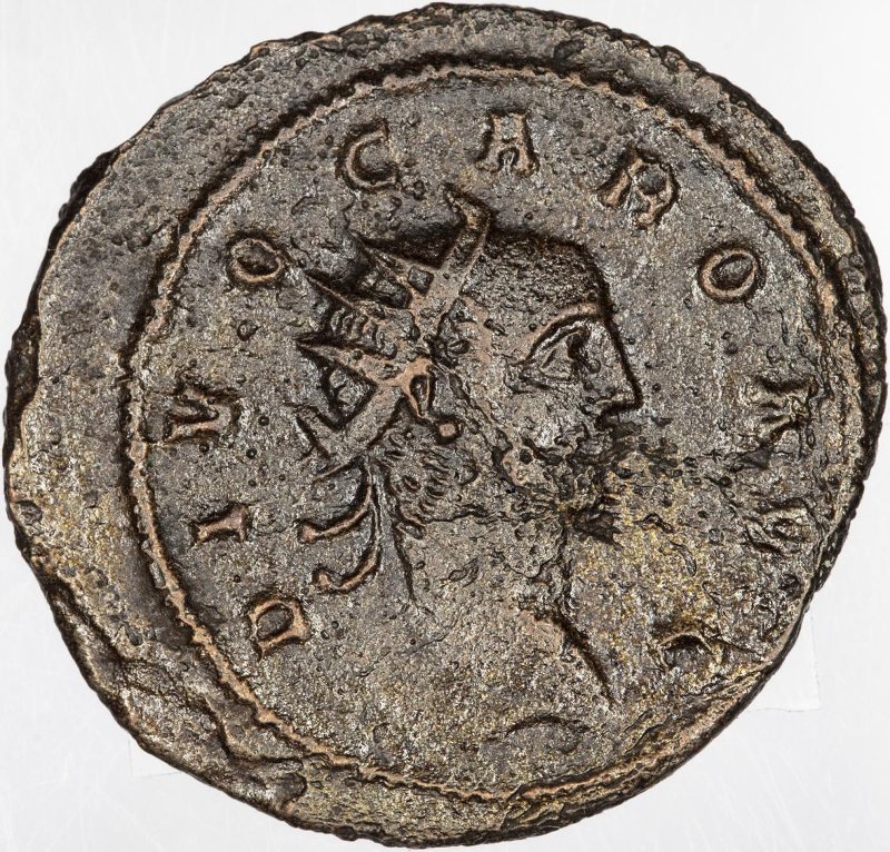 Римская империя · Carus · Antoninianus · II в., аверс, Федеральное государственное бюджетное учреждение культуры "Государственный музей изобразительных искусств имени А.С. Пушкина"