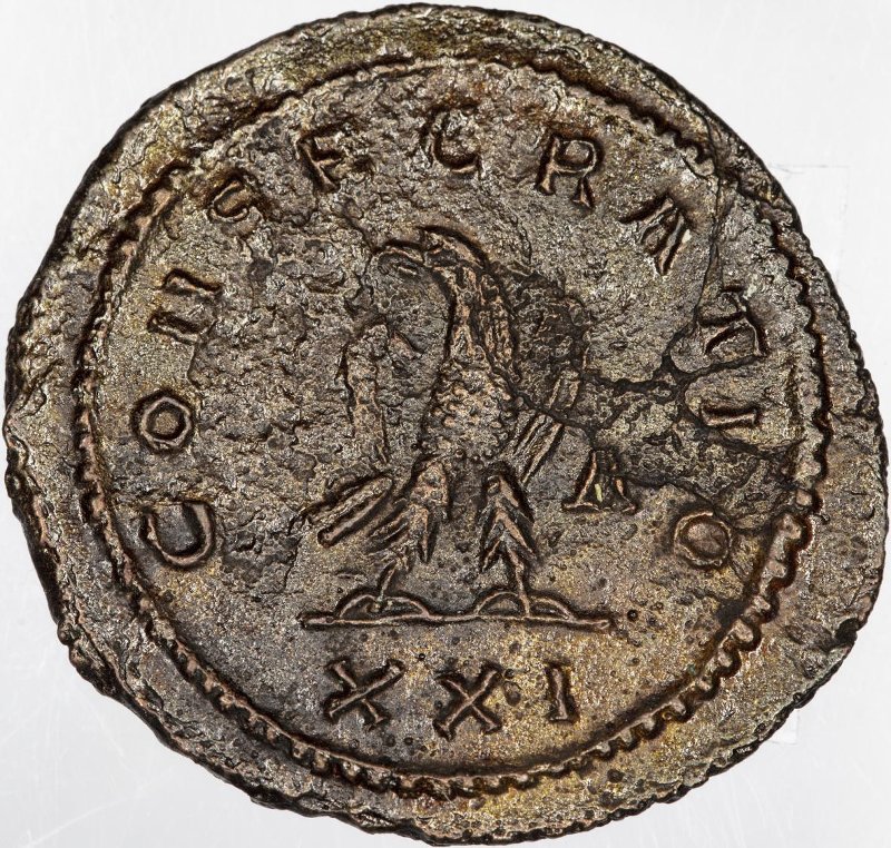 Римская империя · Carus · Antoninianus · II в., реверс, Федеральное государственное бюджетное учреждение культуры "Государственный музей изобразительных искусств имени А.С. Пушкина"