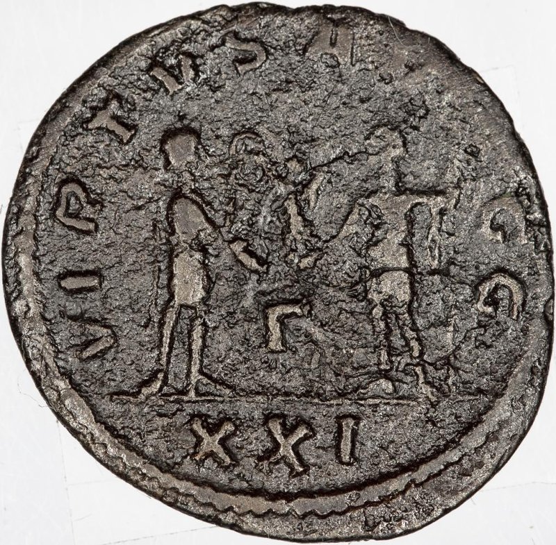 Римская империя · Carinus · Antoninianus · II в., реверс, Федеральное государственное бюджетное учреждение культуры "Государственный музей изобразительных искусств имени А.С. Пушкина"