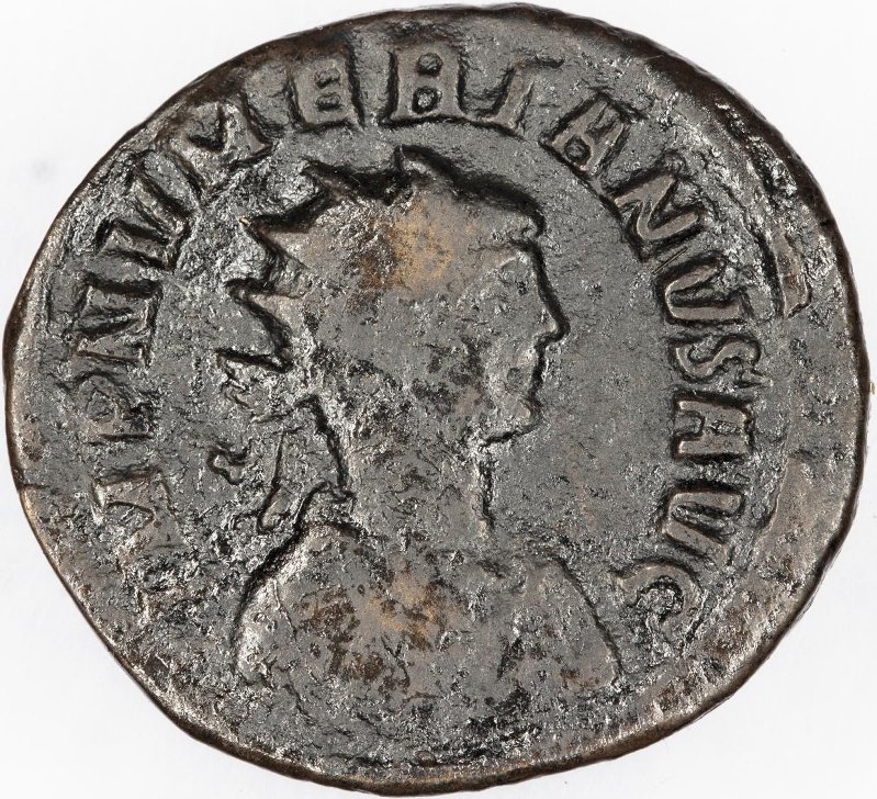 Римская империя · Numerian · Antoninianus · II в., аверс, Федеральное государственное бюджетное учреждение культуры "Государственный музей изобразительных искусств имени А.С. Пушкина"