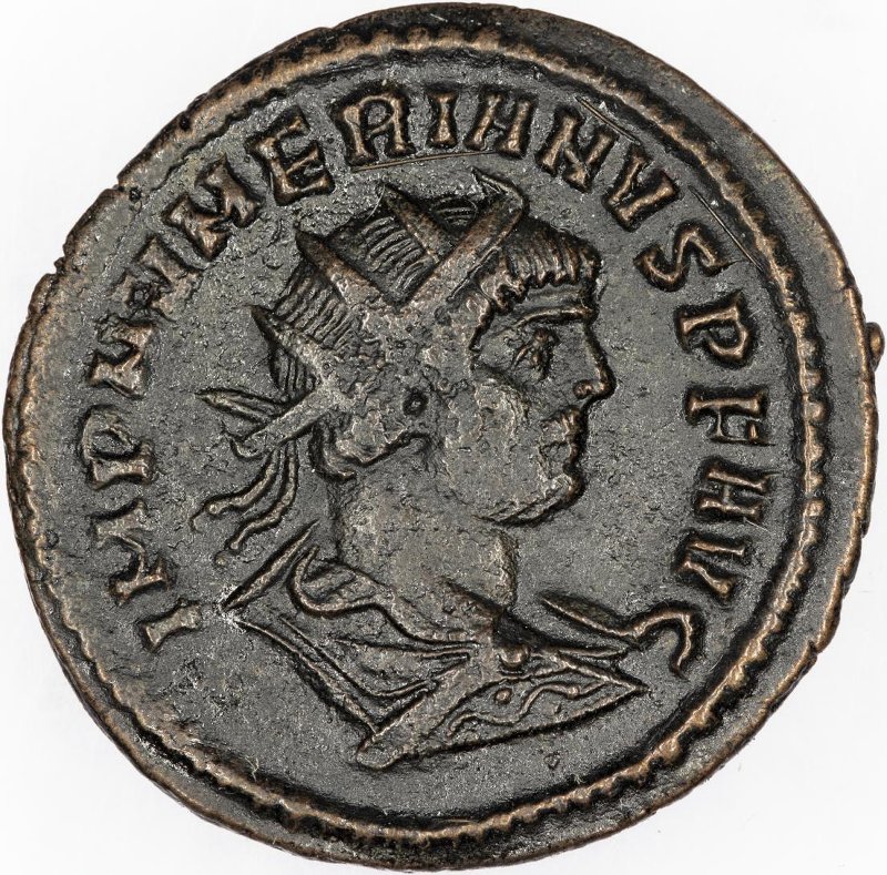 Римская империя · Numerian · Antoninianus · II в., аверс, Федеральное государственное бюджетное учреждение культуры "Государственный музей изобразительных искусств имени А.С. Пушкина"