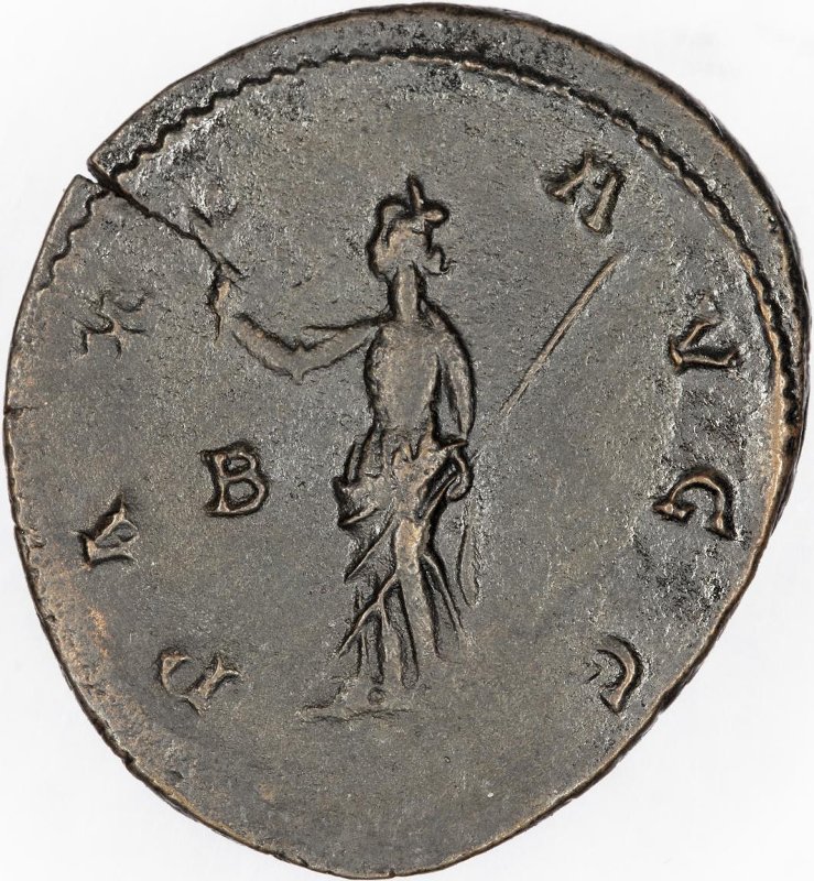 Римская империя · Numerian · Antoninianus · II в., реверс, Федеральное государственное бюджетное учреждение культуры "Государственный музей изобразительных искусств имени А.С. Пушкина"
